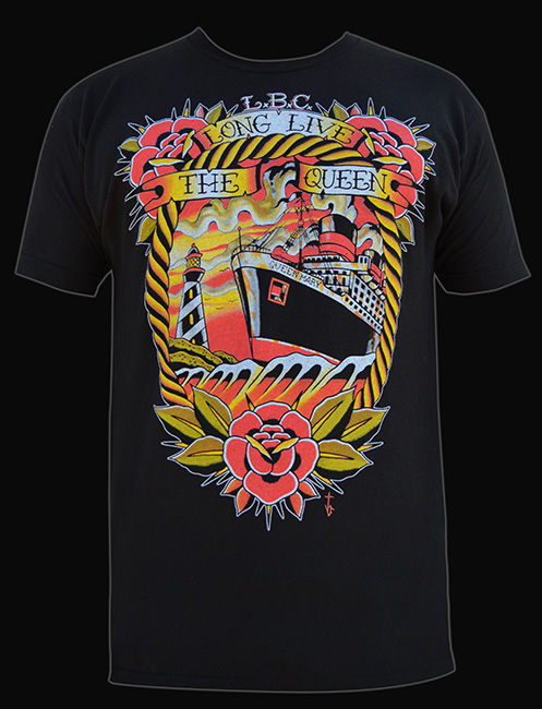 Mens Long Live the Queen Tee